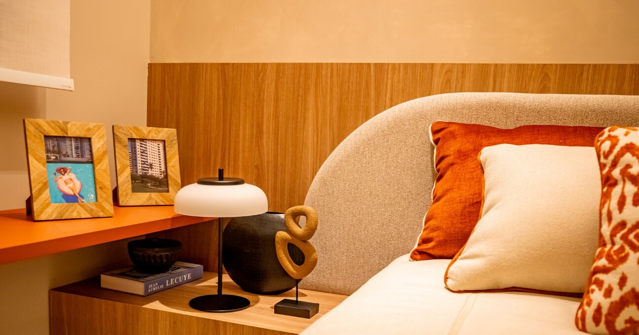 Foto do apartamento decorado