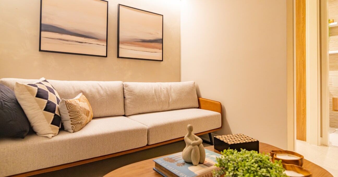 Foto do apartamento decorado