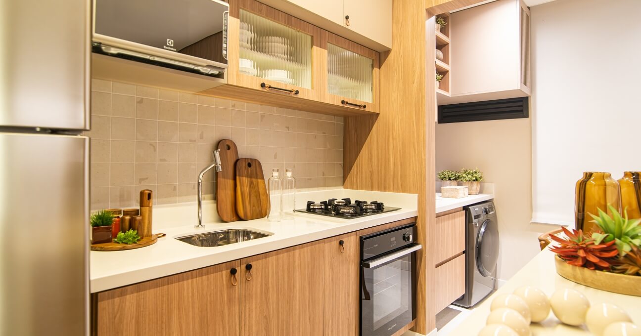 Foto do apartamento decorado