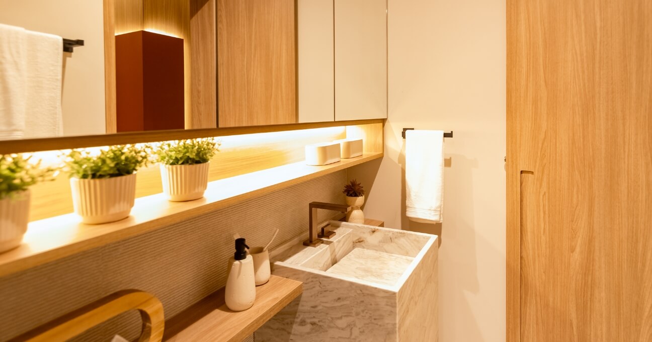 Foto do apartamento decorado